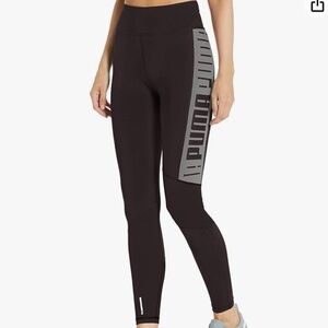 PUMA Women’s High Rise Black and Grey Train Leggings 7/8 fits size small